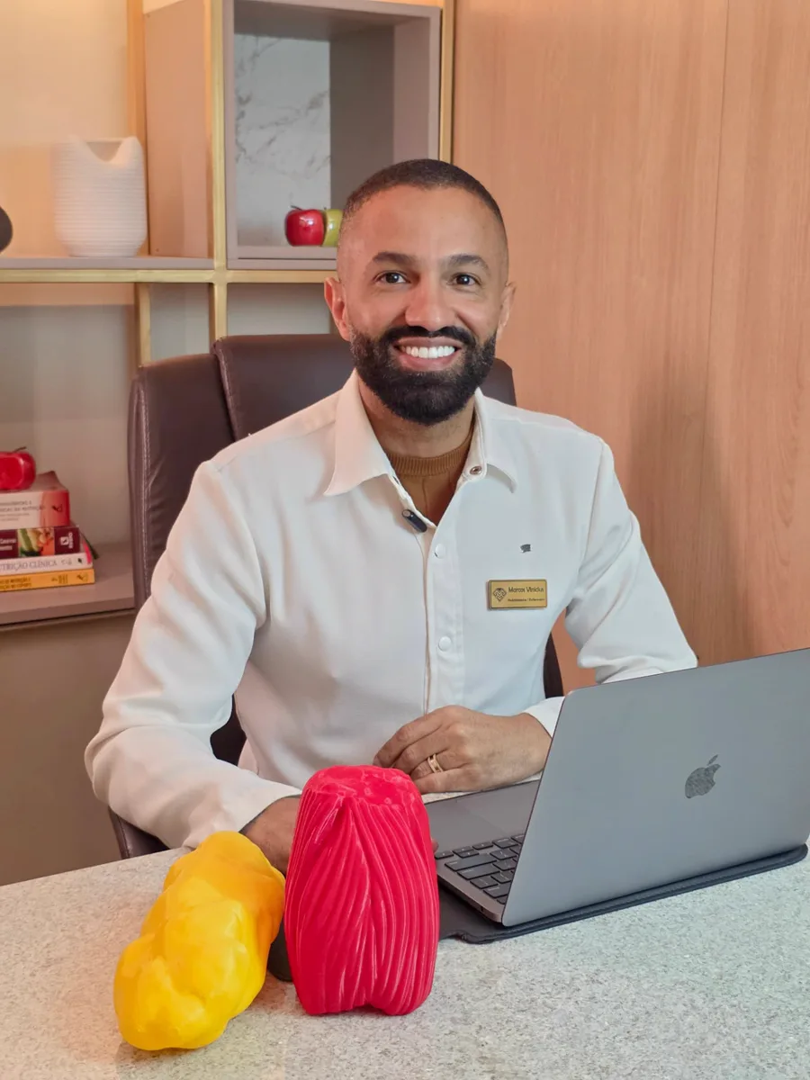 Marcos Vinicius, Nutrição e Enfermagem, no Instituto Integralle